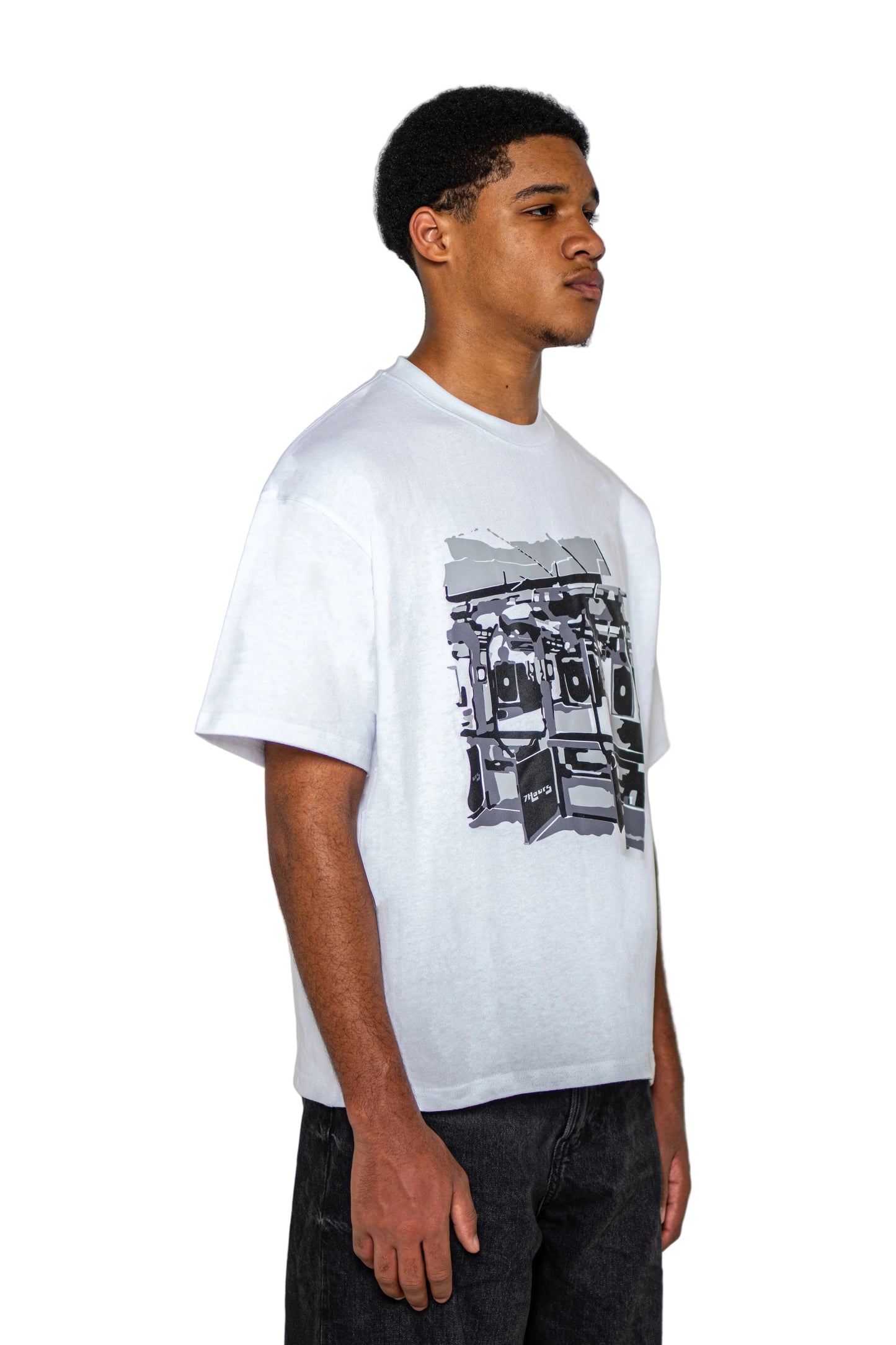Shooting Range Tee White