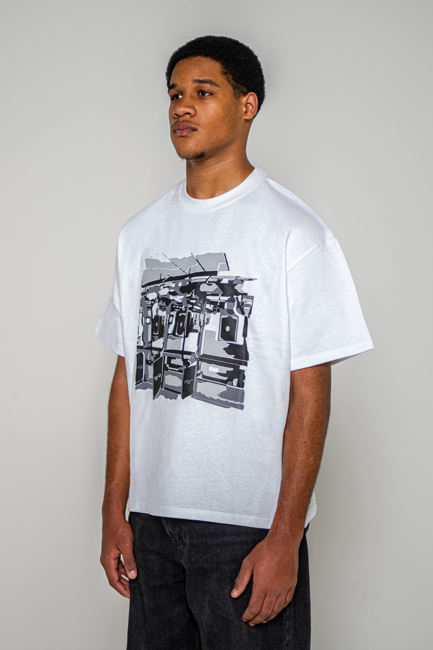 Shooting Range Tee White