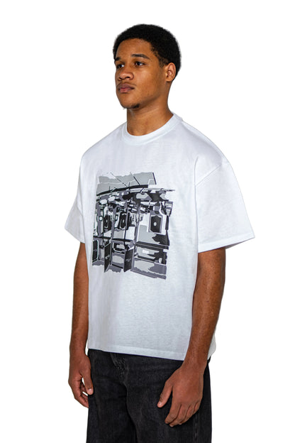 Shooting Range Tee White
