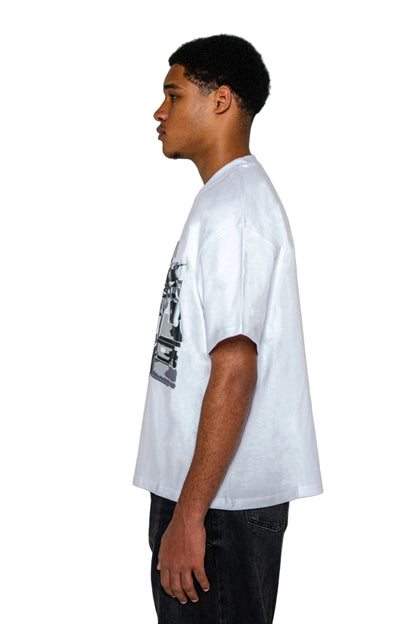 Shooting Range Tee White